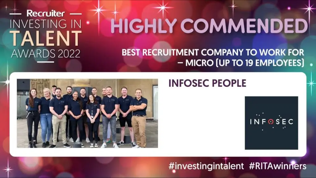InfoSec People Highly Commended