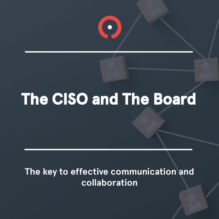 The CISO and the Board