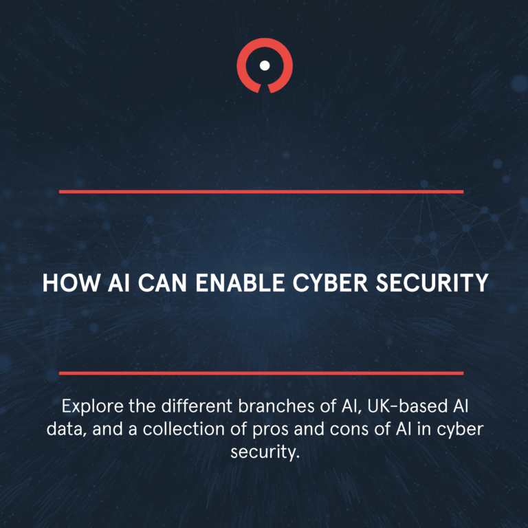 How AI can enable cyber security