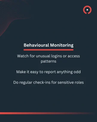 Behavioural monitoring