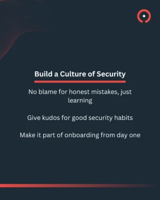 build a culture of security