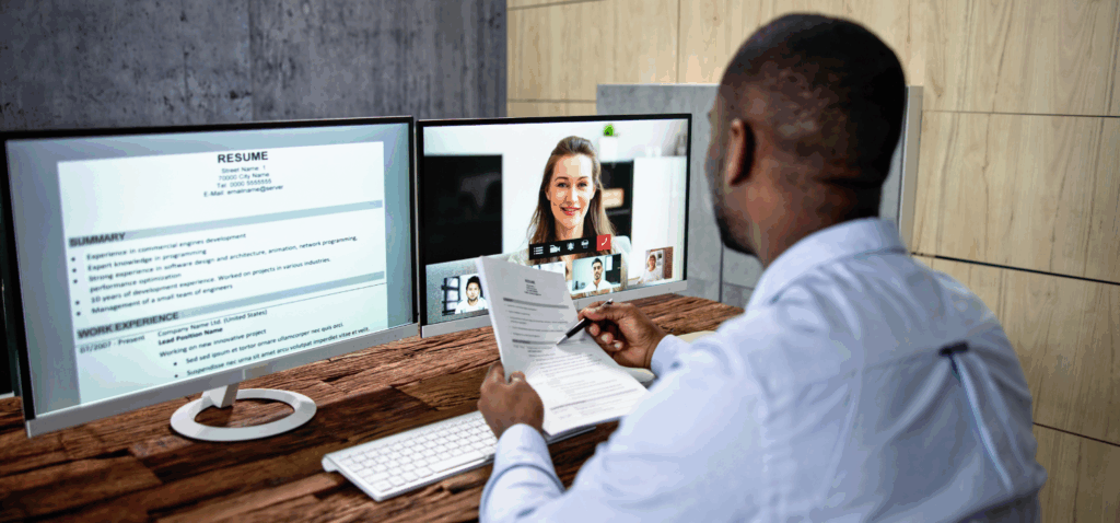 virtual interviews rapport